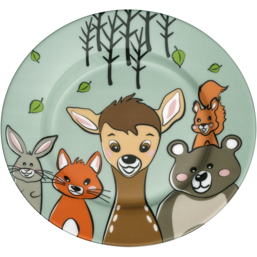 WMF - Conjunto de talheres e loiça para crianças FOREST FRIENDS 6unid.