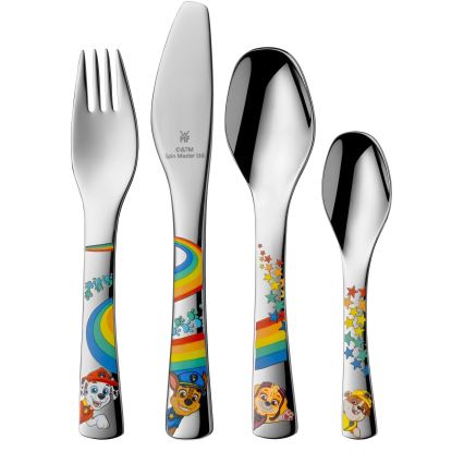 WMF - Conjunto de talheres e loiça para crianças Patrulha Pata 6unid.