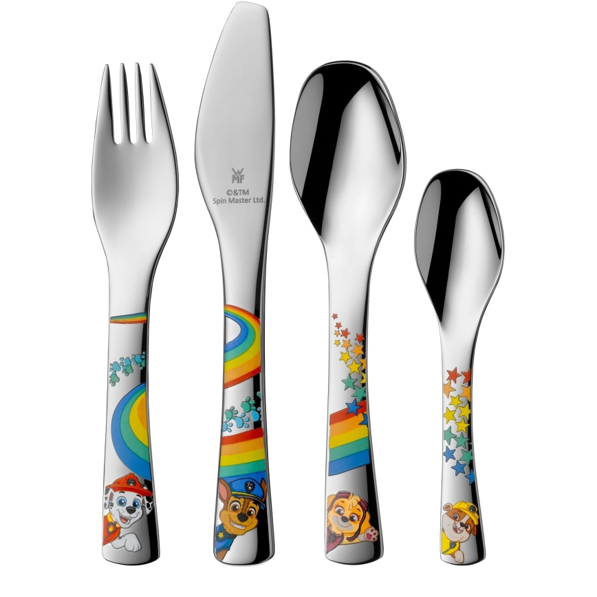 WMF - Conjunto de talheres e loiça para crianças Patrulha Pata 6unid.