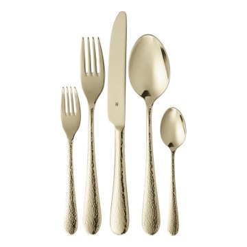WMF - Conjunto de talheres em aço inoxidável SITELLO 30pcs dourado