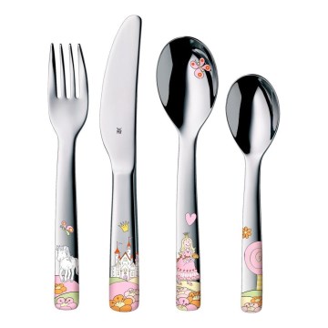WMF - Conjunto de talheres para crianças Princesa Anneli 4 unid.