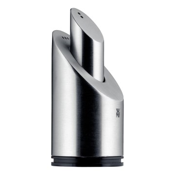 WMF - Dispensadores de sal e pimenta BASIC 2 unid. 8,6 cm aço inoxidável