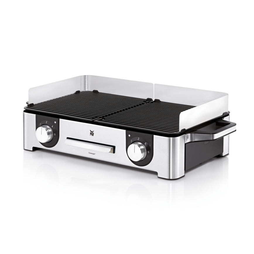WMF - Grelhador elétrico de mesa LONO 2400W/230V aço inoxidável