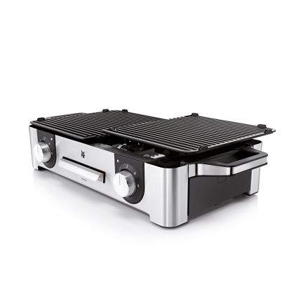 WMF - Grelhador elétrico de mesa LONO 2400W/230V aço inoxidável