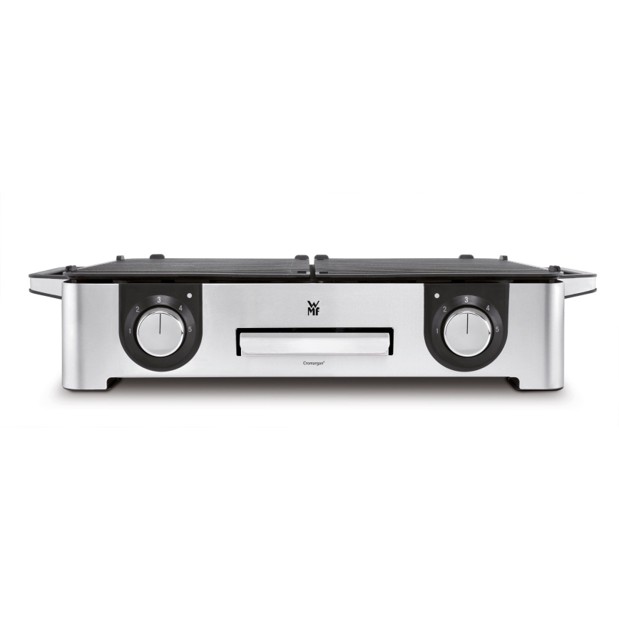 WMF - Grelhador elétrico de mesa LONO 2400W/230V aço inoxidável