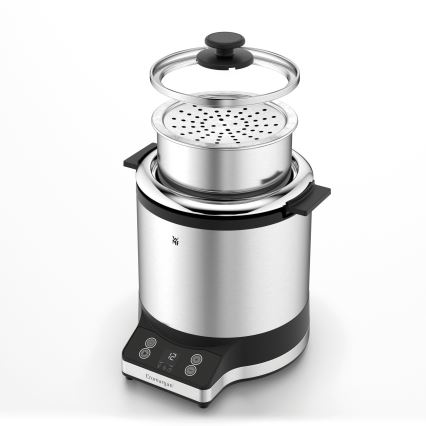 WMF - Máquina de fazer arroz KITCHENminis 220W/230V 1 l aço inoxidável