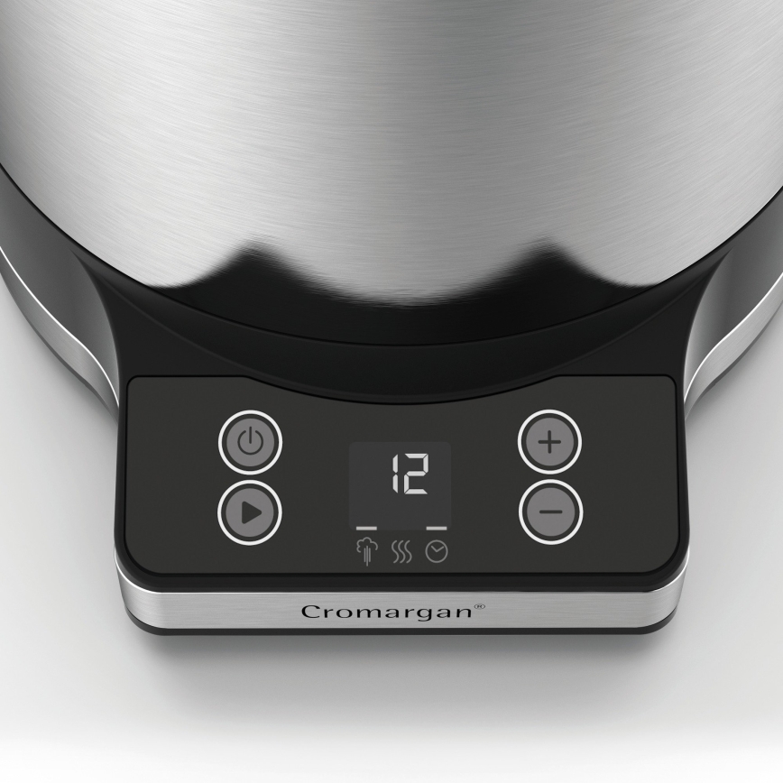 WMF - Máquina de fazer arroz KITCHENminis 220W/230V 1 l aço inoxidável