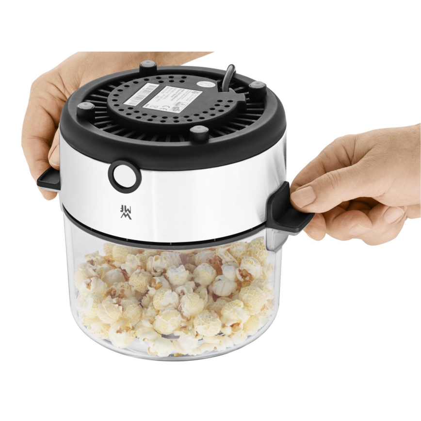 WMF - Máquina de fazer pipocas KITCHENminis 250W/230V aço inoxidável