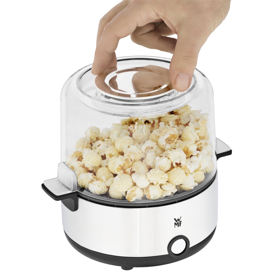 WMF - Máquina de fazer pipocas KITCHENminis 250W/230V aço inoxidável