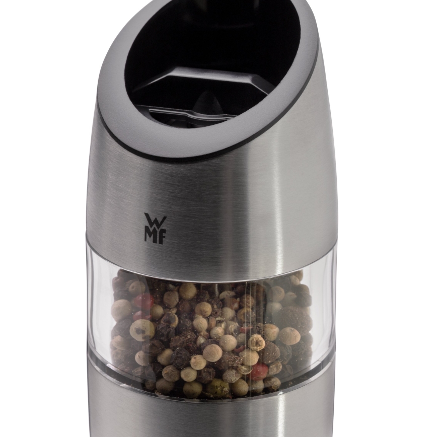 WMF - Moedor de especiarias elétrico 6xAAA aço inoxidável