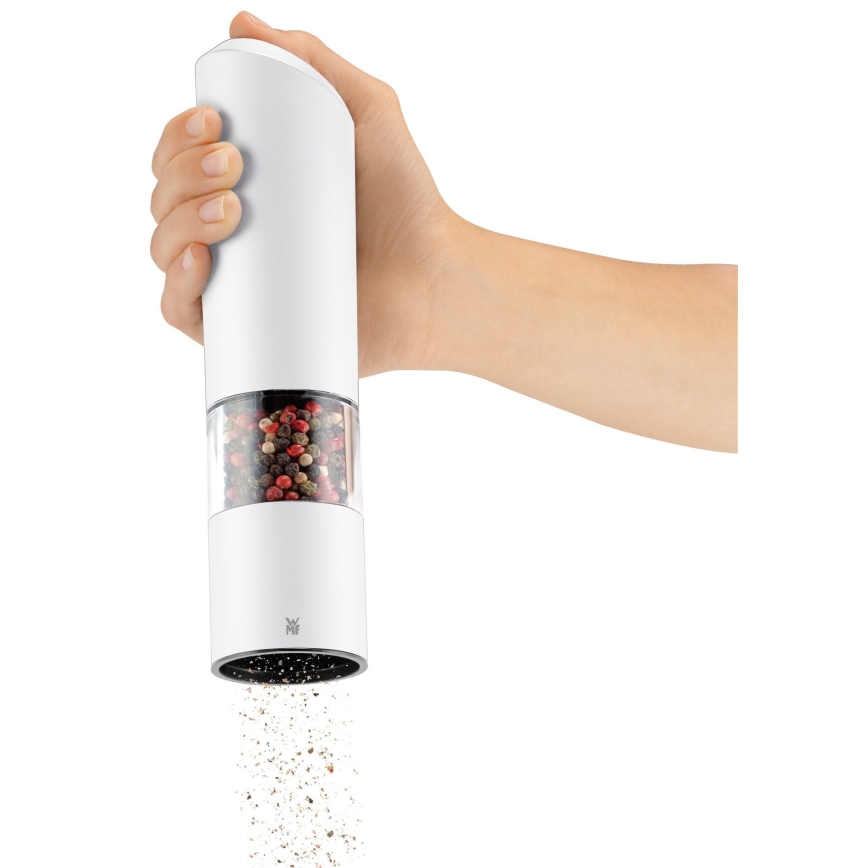 WMF - Moedor de especiarias elétrico 6xAAA branco