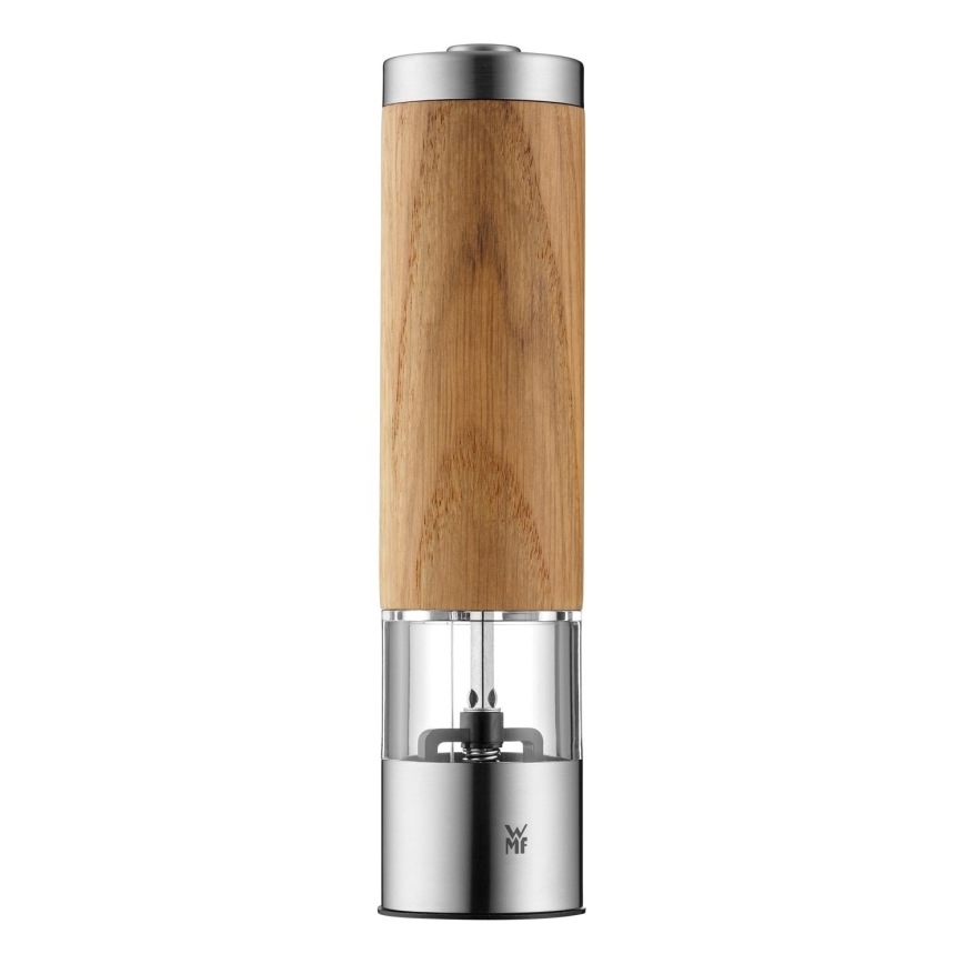 WMF - Moedor de especiarias elétrico CERAMILL 6xAAA carvalho