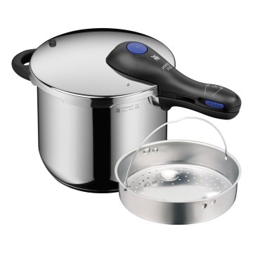 WMF - Panela de pressão 6,5 l + colocar PERFECT PLUS aço inoxidável