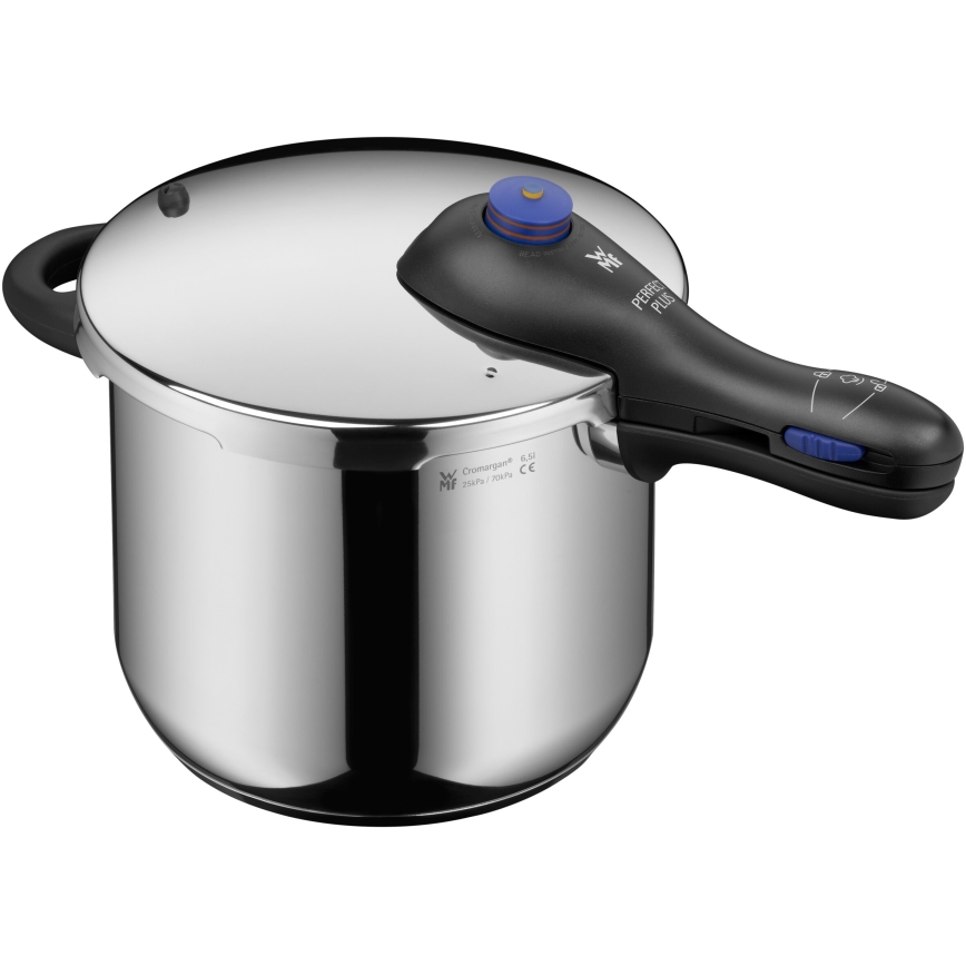 WMF - Panela de pressão 6,5 l + colocar PERFECT PLUS aço inoxidável