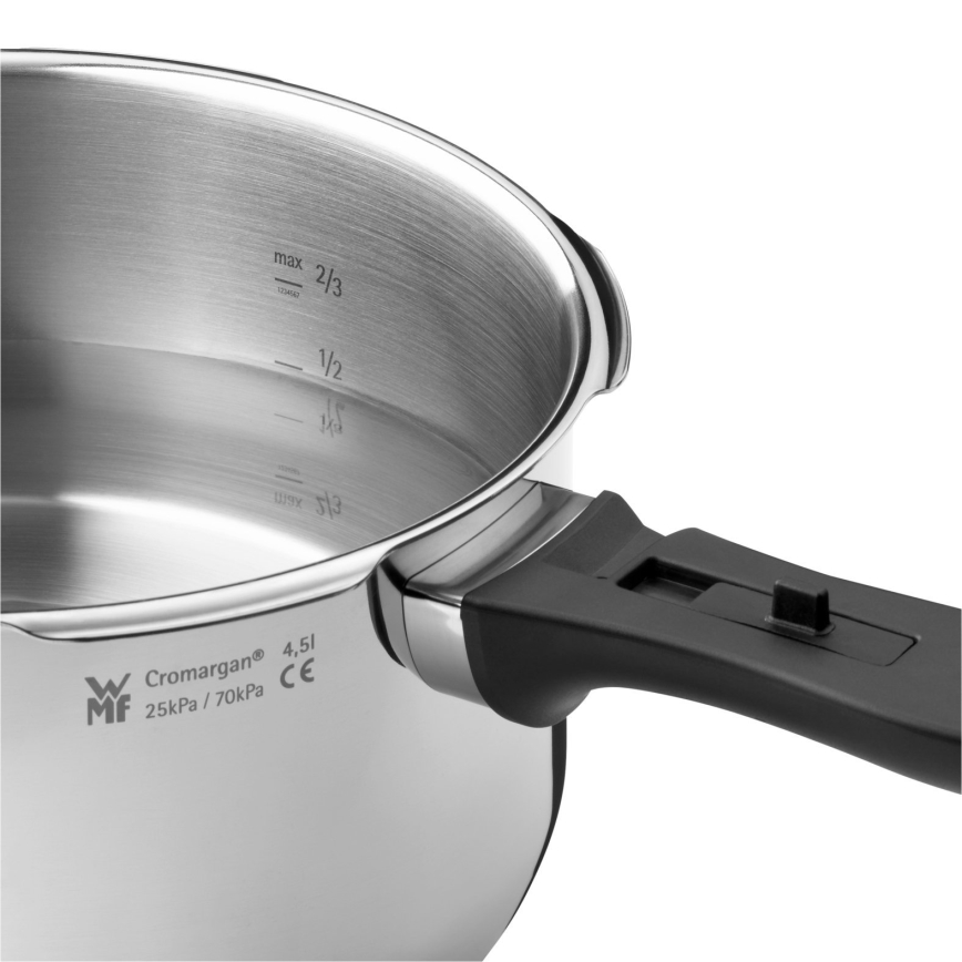 WMF - Panela de pressão 6,5 l PERFECT PLUS aço inoxidável