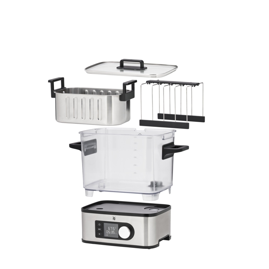 WMF - Panela elétrica SOUS-VIDE PRO LONO 3l 1500W/230V aço inoxidável