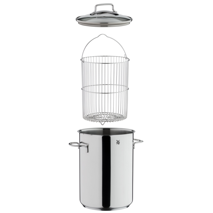 WMF - Panela para espargos diâmetro 16 cm aço inoxidável