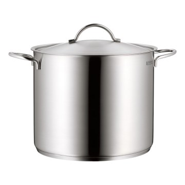WMF - Pote com uma tampa diâmetro 28 cm aço inoxidável