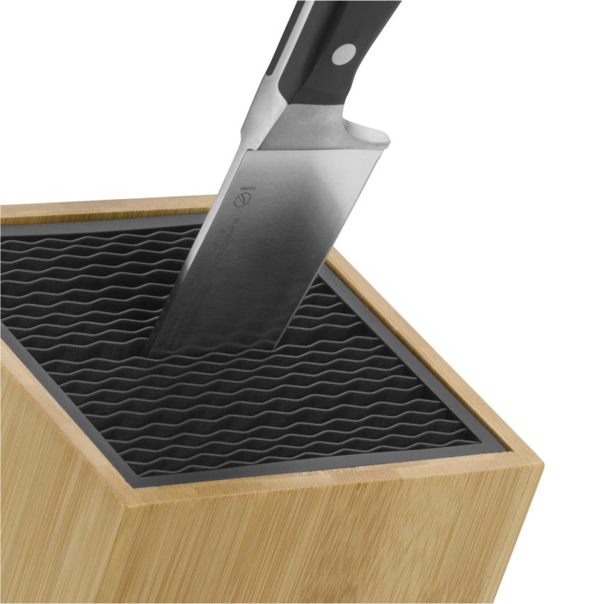 WMF - Suporte para facas bambu/aço inoxidável