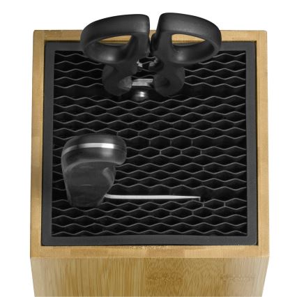 WMF - Suporte para facas bambu/aço inoxidável