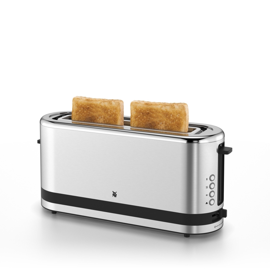 WMF - Torradeira com 2 espaços XXL KITCHENminis 900W/230V aço inoxidável