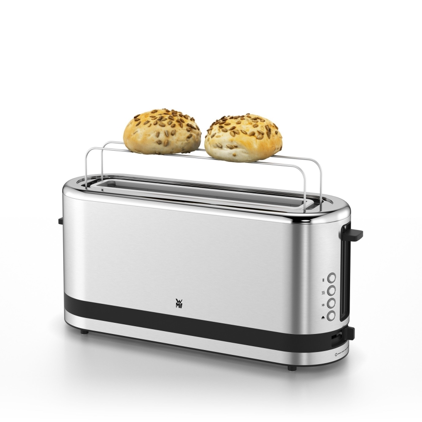 WMF - Torradeira com 2 espaços XXL KITCHENminis 900W/230V aço inoxidável