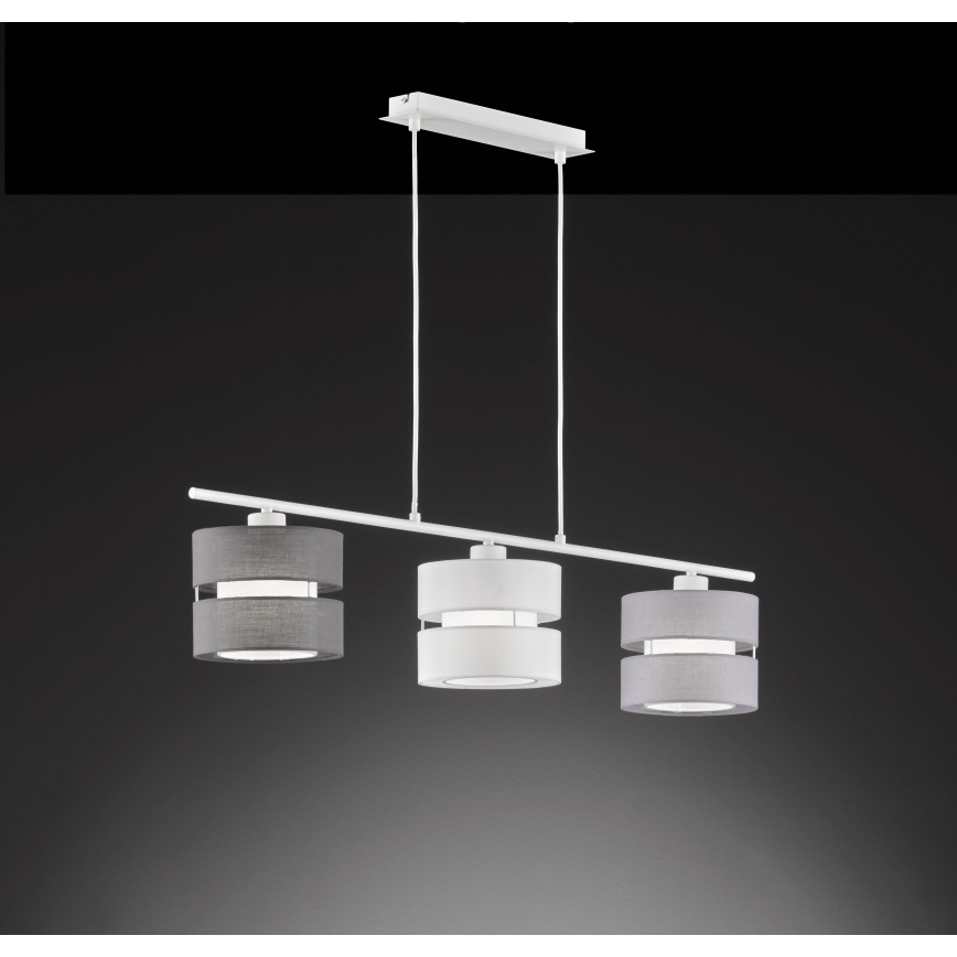 Wofi 11254 - Candelabro suspenso BELLE 3xE27/42W/230V