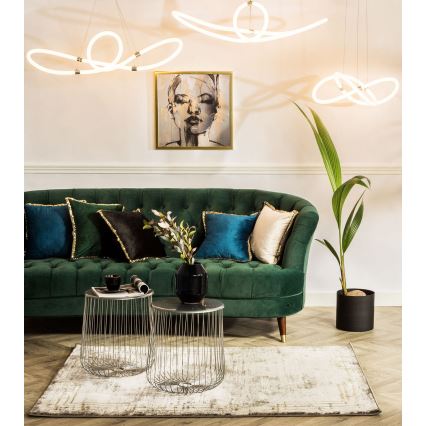 Wofi 11348 - Candelabro suspenso LED com regulação MIRA LED/39W/230V 3000K + controlo remoto