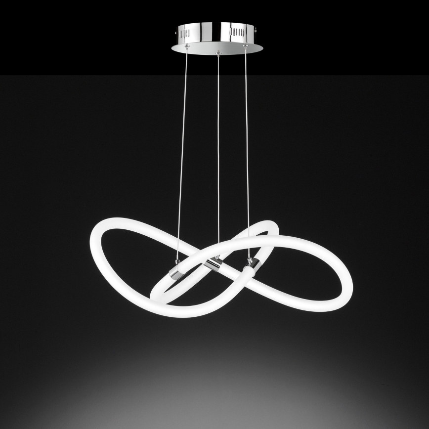 Wofi 11348 - Candelabro suspenso LED com regulação MIRA LED/39W/230V 3000K + controlo remoto