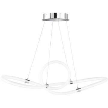 Wofi 11349 - Candelabro suspenso LED com regulação MIRA LED/50W/230V 3000K + controlo remoto