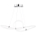 Wofi 11349 - Candelabro suspenso LED com regulação MIRA LED/50W/230V 3000K + controlo remoto