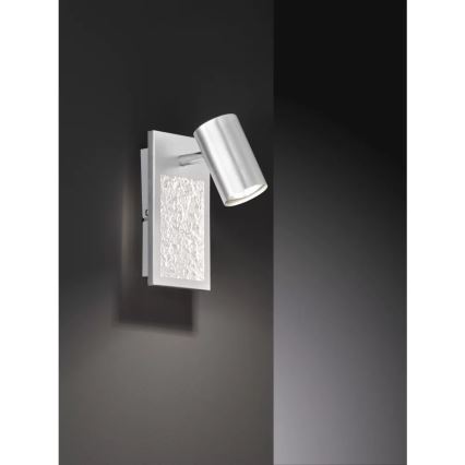Wofi 11589 - Foco de parede LED BALI 1xGU10/5W/230V + LED/6W/230V