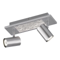 Wofi 11590 - Spot LED BALI 2xGU10/5W/230V + LED/4,5W/230V