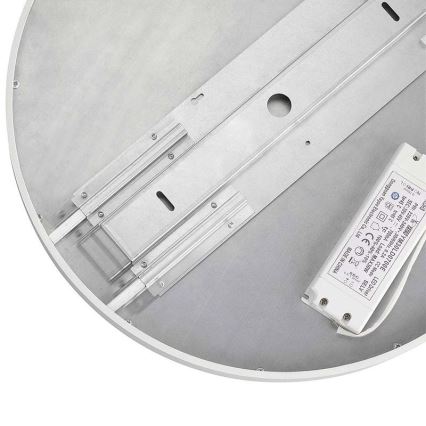 Wofi 12055 - Iluminação de teto LED com regulação DUBAI LED/27,5W/230V branco