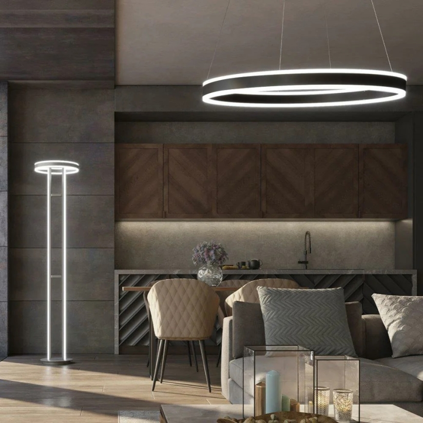 Wofi 12147 - Candeeiro suspenso LED com regulação KEMI LED/73W/230V 3000K + comando