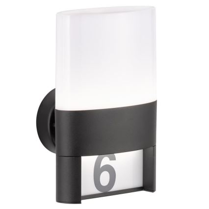 Wofi 12227 - Número de casa LED DIEGO LED/10,5W/230V 3000K IP54