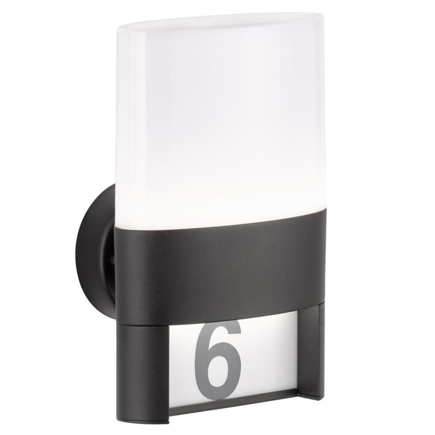 Wofi 12227 - Número de casa LED DIEGO LED/10,5W/230V 3000K IP54