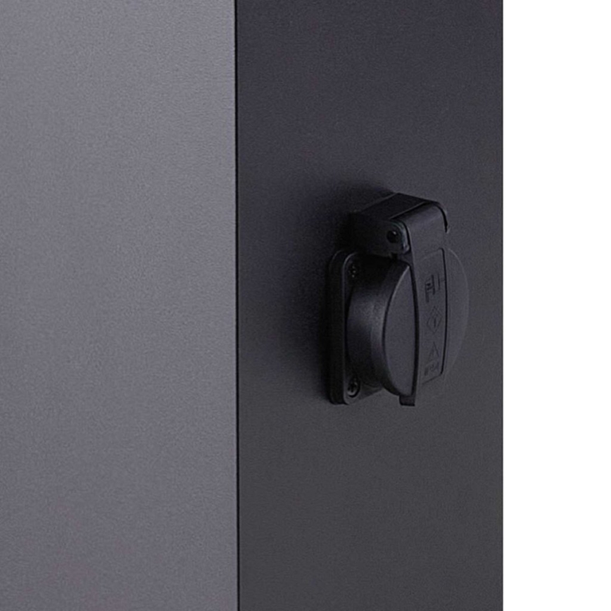 Wofi 12234 - Candeeiro exterior LED com tomada FILIA LED/8,5W/230V IP54 80 cm SCHUKO