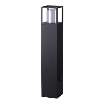 Wofi 12234 - Candeeiro exterior LED com tomada FILIA LED/8,5W/230V IP54 80 cm SCHUKO