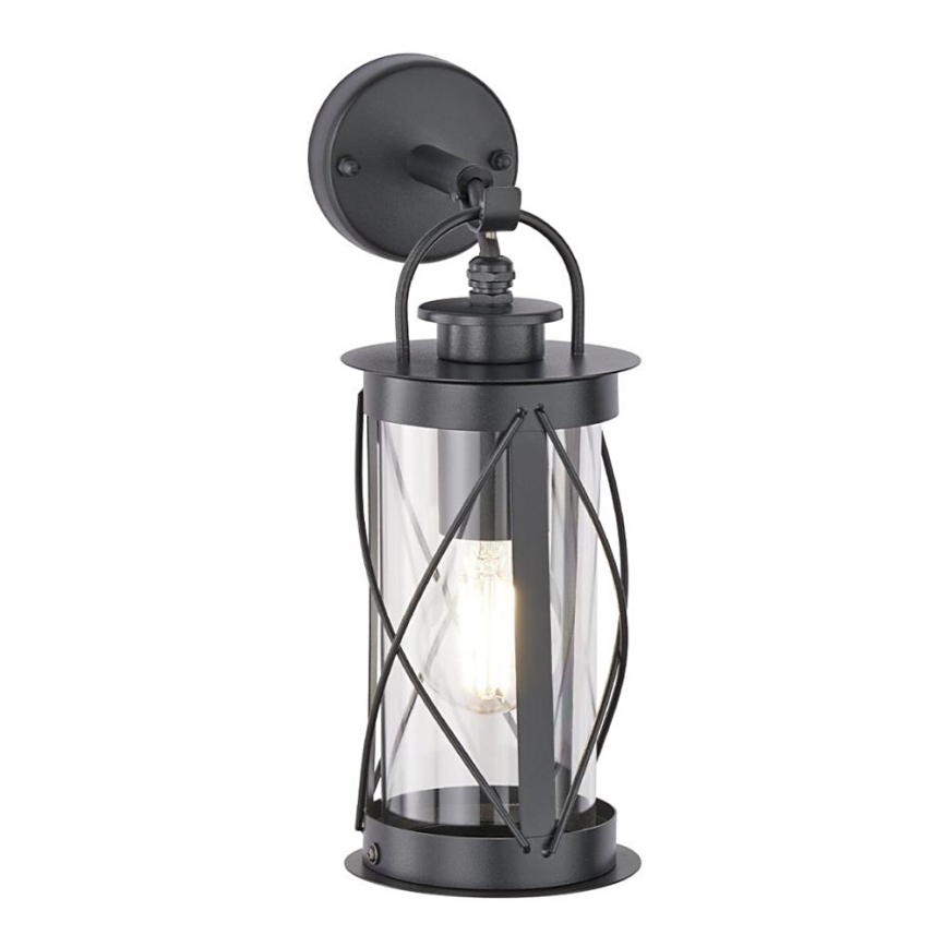 Wofi 12238 - Iluminação de parede exterior DELIAN 1xE27/10W/230V IP54