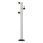 Wofi 3003-304S - Candeeiro de chão LED com regulação TOULOUSE LED/21W/230V preto/dourada