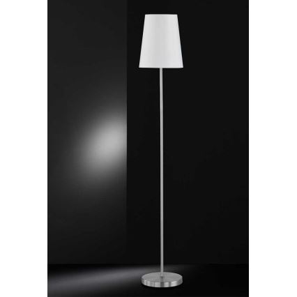 Wofi 3329.01.06.6000 - Candeeiro de chão FYNN 1xE27/60W/230V branco