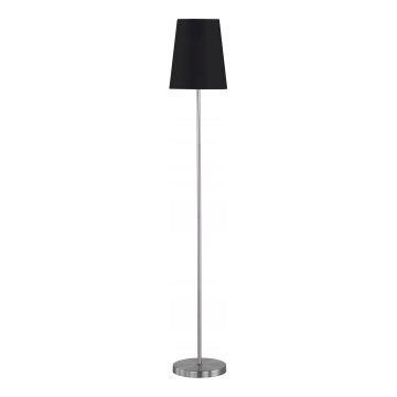 Wofi 3329.01.10.6000 - Candeeiro de chão FYNN 1xE27/60W/230V preto