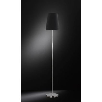 Wofi 3329.01.10.6000 - Candeeiro de chão FYNN 1xE27/60W/230V preto