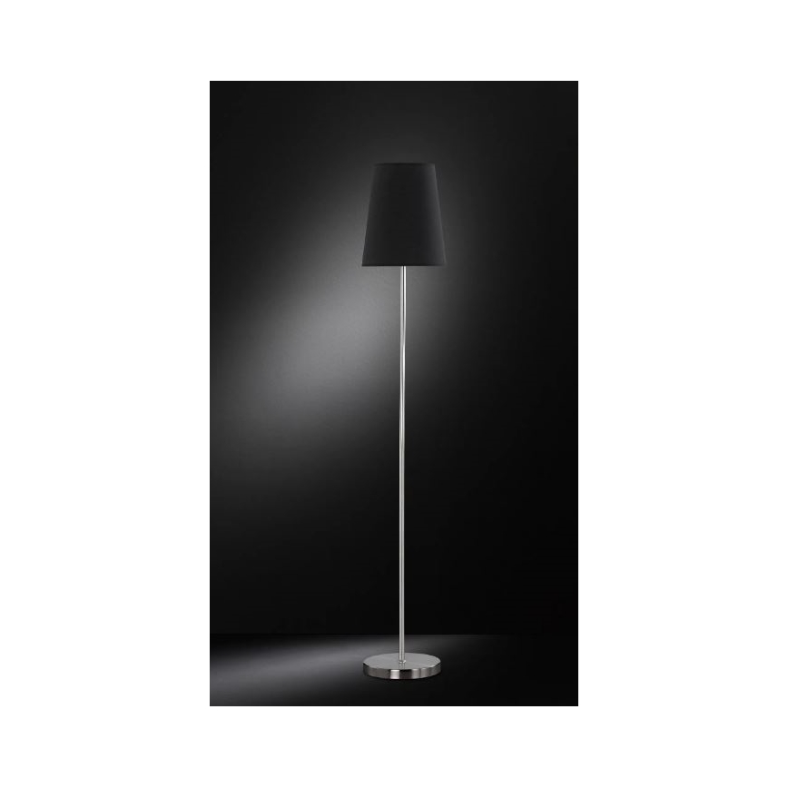 Wofi 3329.01.10.6000 - Candeeiro de chão FYNN 1xE27/60W/230V preto