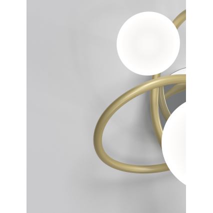 Wofi 4014-201 - Iluminação de parede LED NANCY 2xG9/3,5W/230V dourada/branco