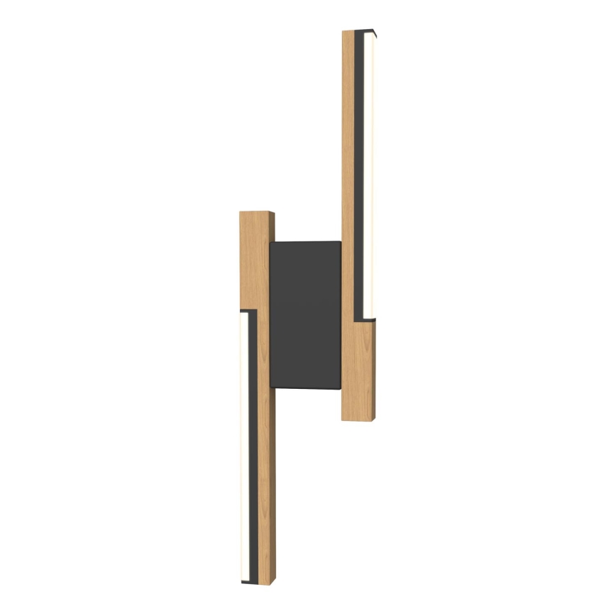 Wofi 4031-206- Iluminação de parede LED com regulação PALERMO 11W/230V castanho/preto