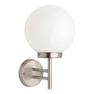 Wofi 4033.01.97.7000 - Candeeiro de parede exterior REMO 1xE27/60W/230V IP44