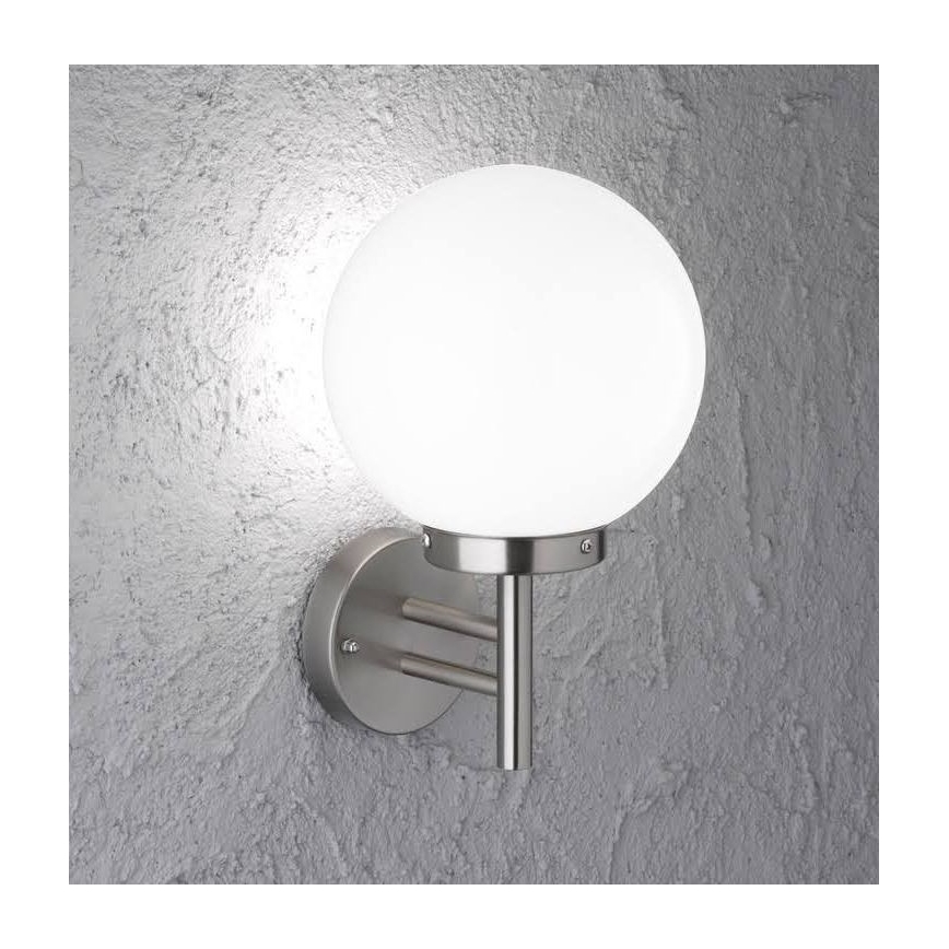 Wofi 4033.01.97.7000 - Candeeiro de parede exterior REMO 1xE27/60W/230V IP44