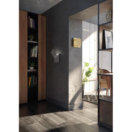 Wofi 4048-101Q - Iluminação de parede LED BAYONNE LED/6,5W/230V dourada